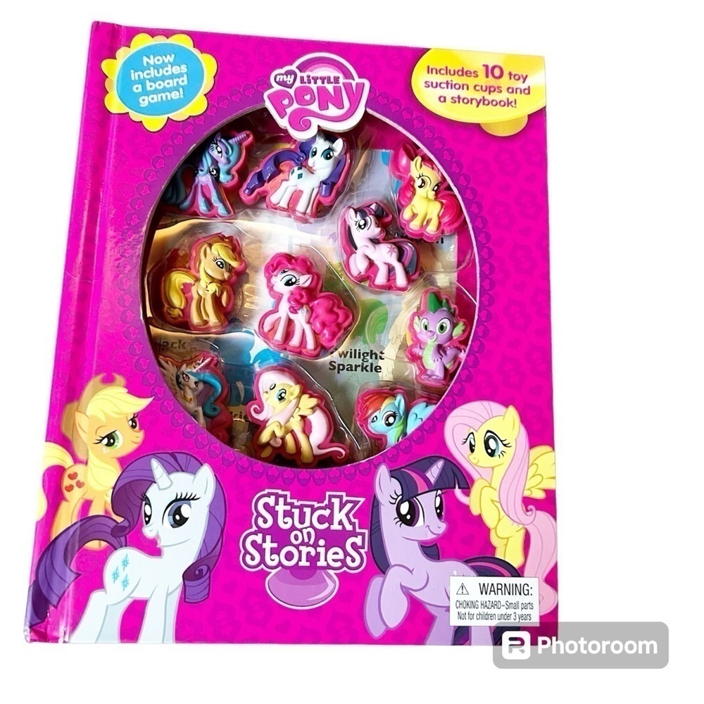 Hasbro My Little Pony Stuck On Stories Activity Book and Game Bundle and Save!